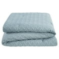 thumbnail image 5 of VCNY Home Nina II 3-Piece Blue Geometric Comforter Set, Full/Queen, Adult, Unisex, 5 of 6
