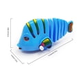thumbnail image 2 of Mecanismo de relojería juguetes de peces oscilantes movimiento de peces realista no tóxico para niños, 2 of 9