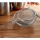 thumbnail image 4 of Filador de malla de acero inoxidable Manija larga Sockop Slotted Locked Food Siring Colander para albóndigas de fideos (8 pulgadas de una sola capa), 4 of 5