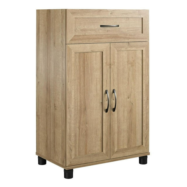 Systembuild Evolution Lory Framed 2 Door/1 Drawer Base Cabinet, White