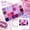 Muti-Purple #16, variant on DIY Beaded Bracelet Making Kit Multi-Functional Jewelry DIY Set with Glass Seed Beads Bugle Beads Square Spacers Beading Wire Step by Step Guide Booklet Box for Gift Crafting