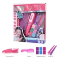 thumbnail image 1 of Juego de varillas para el cabello para niña, juego de tiza lavable para el cabello, juguete temporal brillante, peine de tiza para teñir el cabello, juguete para niños, 1 of 5