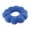 Navy Blue, variant on Daiwa Felicity Donut Travel Pillow Multi-Position Neck Back Lumbar Support Donut Cloud Cushion with Microbeads for Airplane Car Office Home - Blue