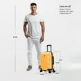 thumbnail image 3 of DUKAP Zonix 20" Lightweight Hardside Spinner Carry on Luggage, 3 of 10