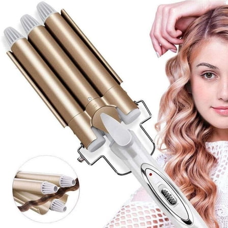 HPZZ 25mm Super Curling Iron Wavy Hair Wand - Professional Hair Styling Tool for Gorgeous Curls