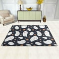 thumbnail image 2 of Dreamtimes Ghosts Pumpkins Cute Area Rug, 36"x24" Happy Halloween Non-Slip Washable Indoor Door Mat, Absorbent Floor Mat for Bedroom Kitchen Entryway Bathroom, 2 of 7
