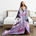 thumbnail image 5 of Kuromi Blanket, Anime Throw Blanket For Couch Sofa Bed, Soft Cozy Lightweight Warm Flannel Blanket, Home Decor, Anime Gifts For Boys Girls Kids Teens, 80"X60", 5 of 9