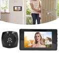 thumbnail image 1 of Peephole Camera, Audible Video Adjustable  Infrared Night Vision Door Peephole Viewer 4.5 Inch HD LCD Display  For Home, 1 of 8