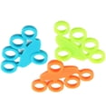 thumbnail image 4 of Banda de agarre de mano de 5 dedos de silicona elástica para entrenamiento físico en el gimnasio (naranja) Tmvgtek Para Estrenar, 4 of 8