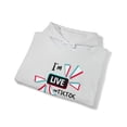thumbnail image 4 of I'm Live on TIKTOK Unisex Heavy Blend™ Hooded Sweatshirt, 4 of 4
