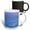 Multicolor, variant on 3drose, Moon Over Frozen Disko Bay, Disko Island in the Background. Greenland, 11oz Two-tone Green Mug