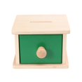 thumbnail image 1 of Wooden Kids Educational Toys Exercise Hand-eye Coordination Toys For Kids Children (coin Boxes Style), 1 of 2
