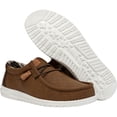 thumbnail image 4 of HEYDUDE Mens Wally Fish Lure Slip-On Brown, 7, 4 of 5