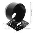 thumbnail image 2 of PAMINGONO Soporte Único Para Medidor Color Negro Para Instalación En Tablero, 2 of 8