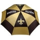 thumbnail image 1 of Paraguas de golf Team Golf NFL New Orleans Saints 62" con funda protectora, diseño de doble dosel para protección contra el viento, botón de apertura automática, 1 of 2