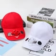 thumbnail image 3 of Guardoinrt Fiber Solar Fan Hat Profesonal Sun Powerful Yet Portable and Convenient: Quiet Fan For Hiking And Camping, 3 of 6