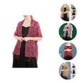 thumbnail image 1 of Châle Confortable Long Élégant Léger Polyester Paillettes Robe de Soirée pour Rendez-Vous, 1 of 8