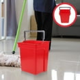 thumbnail image 3 of Large Capacity Plastic Bucket Bin Mop Bucket With Handle 1 Set Multifunctional, 3 of 8