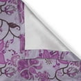 thumbnail image 6 of Ambesonne Bohemian Valance & Curtain, Chinese Hippie Blooms, 55"x30", Fuchsia Brown and Mauve, 6 of 7