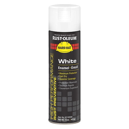 Rust-Oleum V2192838 White Rust Preventative Spray Paint, 15oz