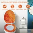 thumbnail image 6 of Nastarki Elongated Toilet Seat, Slow Close Wood Toilet Seats, Wooden Toilet Seats with Strong Alloy Hinges, 6 of 6