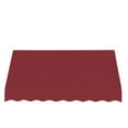 thumbnail image 2 of Awntech 8.375 ft San Francisco Fixed Awning Acrylic Fabric, Burgundy, 2 of 2