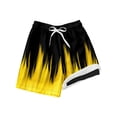 thumbnail image 3 of Tiijoy Boys Compression Liner Athletic Shorts Drawstring Active Shorts, Sizes 2-14, 3 of 3