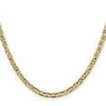 thumbnail image 2 of Primal Gold 10 Karat Yellow Gold 3.75mm Concave Anchor Chain, 2 of 4