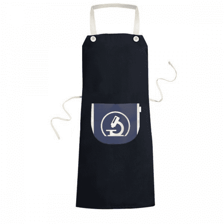 

Microscope Experiment Science Judgment Apron Bib Sarong Cooking Baking Kitchen Pocket Pinafore