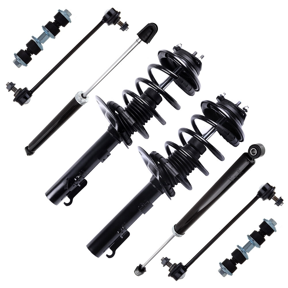 SCITOO Shock Struts Replacement Complete Assembly Front and Rear Fit for 2006-2011 Focus Quick-Strut Complete Strut Assembly