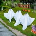 thumbnail image 4 of Estacas blancas del jardín del fantasma estacas iluminadas llamativas del fantasma de la tela hecha punto de las luces LED para el partido ANGGREK Otros, 4 of 8