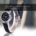 thumbnail image 2 of FAGINEY Montre Habillée Simple et Exquise pour Femmes, Montre Rétro en Cuir Mini, Montre de Mode, Montre à Cadran Rond, 2 of 5