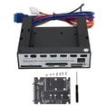 thumbnail image 2 of Panel frontal multimedia para PC, panel multimedia NGFF M.2 Conector del panel frontal Panel multimedia para PC Acabado de lujo, 2 of 8