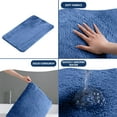 thumbnail image 4 of Bath Mat, Non-Slip Absorbent Microfiber Rug for Bathroom, Machine Washable Floor Mat, Soft Rubber Backing, Living Room Kitchen Bedroom Carpet, 4 of 9
