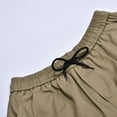 thumbnail image 3 of PEASKJP Cargo Pants Men Big and Tall Men's Multi Pocket Casual Outdoor Twill Cargo Pants with Pockets (Khaki,XXL), 3 of 5