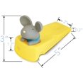 thumbnail image 2 of Cute Mouse Stopper, Gray Mouse Door Stop Decorative Animal Doorstop Door Wedge, 2 of 4