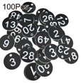 thumbnail image 1 of 100pcs Beehive Tags Waterproof Identification Round 1-100 Numbered Mark Labels Beekeeping Supplies, 1 of 5