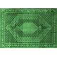 thumbnail image 1 of Ahgly Company Indoor Rectangle Persian Emerald Green Traditional Area Rugs, 2' x 4', 1 of 4
