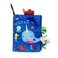 thumbnail image 1 of lionlar Soft Cloth Book Animal Theme Parent-child Interactive Crinkle Book Rattle s Toys Babies New -, 1 of 9
