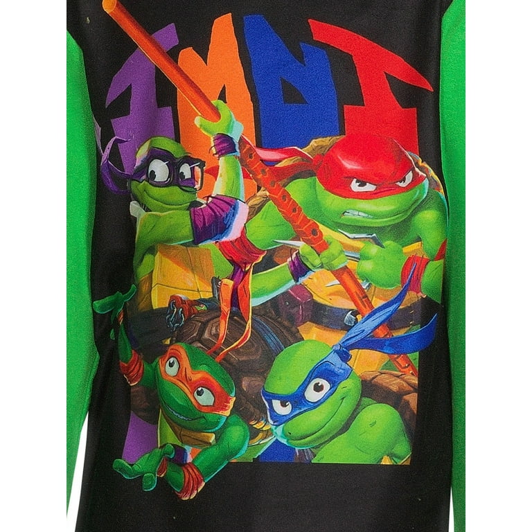Teenage Mutant Ninja Turtles Children's Clothing Sets Boys Sleepwear long  sleeves Kid Pajamas Set Cotton Cartoon