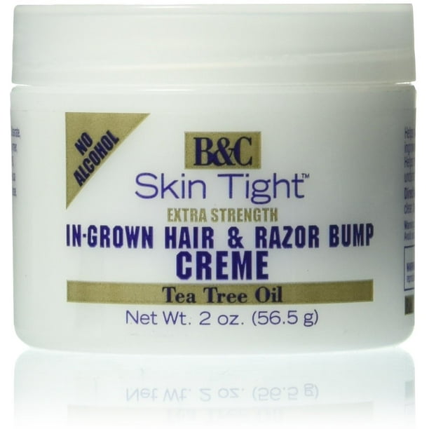 4 Pack B&C Skin Tight Extra Strength Razor Bump Creme 2 oz Walmart