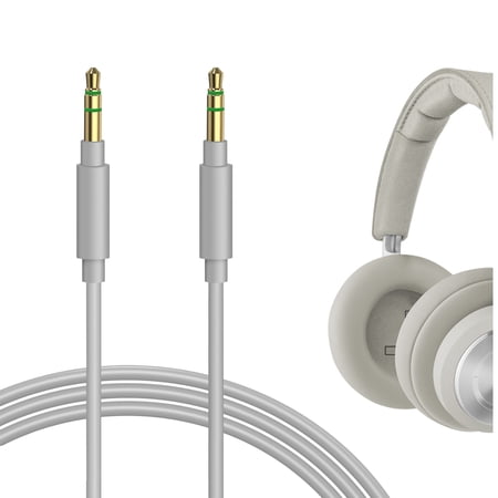 Geekria Audio Cable Compatible with Bang & Olufsen HX H95 Portal H9 3rd Gen H9i H8i H9 H8 H7 H6 H4 H2 Headphones 3.5mm to 3.5mm Replacement Stereo Cord (4 ft/1.2 m)