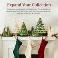 thumbnail image 7 of Best Choice Products Set of 3 XL Pre-Lit Hand-Painted Ceramic Tabletop Christmas Trees w/Warm White Lights  White, 7 of 7