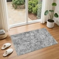 thumbnail image 3 of UERMEI 3'x5' Small Area Rugs for Entryway, Machine Washable Ultra-Thin Soft Rug, Non Slip Indoor Door Mats, Throw Rug for Bedroom Hallway, Laundry Room Carpets, Gray, 3 of 8