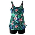 thumbnail image 6 of LOPECY-Sta 2 Piece Swimsuit for Women Sleeveless Tummy Control Two Piece Bathing Suits Flowy Swim Tops with Boy Shorts, 6 of 8