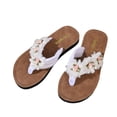 thumbnail image 4 of Sandalias de Mujer Cómodas Caminando de Moda Casual Floral Zapatos de Tamaño Mayor Flops Ligeros para Desgaste Al Aire Libre Sandalias de Playa, 4 of 9