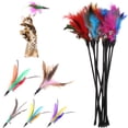 thumbnail image 4 of Kuymtek 5 Unids/set Gato Mascota Juguete Varilla Corta Interactivo Con Campana, 4 of 5