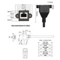 thumbnail image 5 of AOOOWER Cat6 RJ45 Extension Cable Multiple Direction Shielded Adapter Stable Networking, 5 of 14