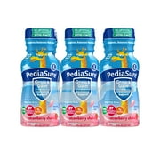 PediaSure Grow & Gain with Immune Support, 7g Protein, Strawberry, 8-fl-oz Bottle, Pack of 6