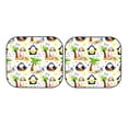 thumbnail image 4 of Picia Penguins On The Beach 2 Piece Car Windshield Sun Shade Foldable | Foldable Sun Shield for Front Window Blocks UV Rays and Keeps Your Vehicle Cool-Small, 4 of 7